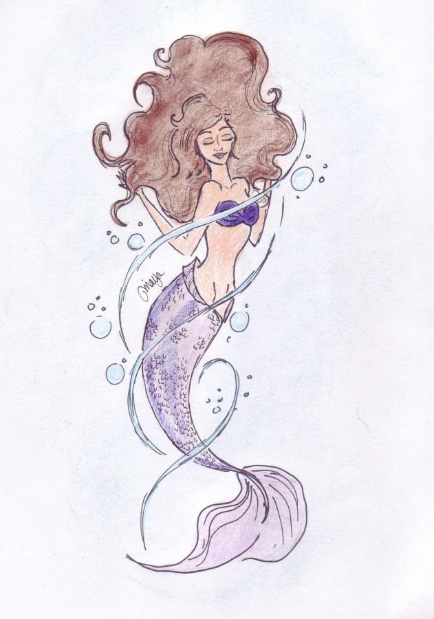 Coming Out A Mermaid