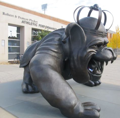 The JMU mascot, the Duke dog, is named after Madison's second president Dr. Samuel P. Duke. 