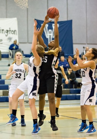 Girls Varsity Basketball Team Shines At Double Header Against W-L