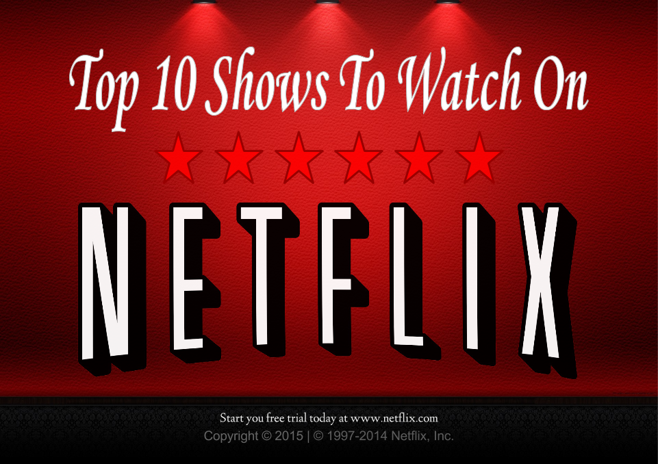 Top Ten Shows To Watch On Netflix – The Wakefield Chieftain