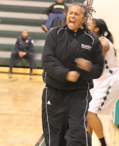 Coach Marcia Richardson. 