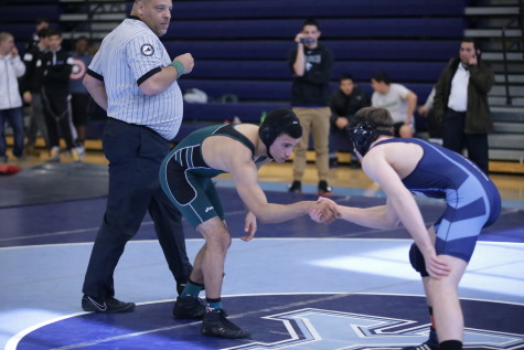 Wresting meet vs. Yorktown.