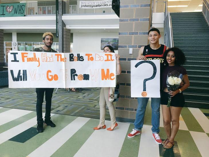 Domo and Eyerus will be  ballin on the dance floor at #prom. 