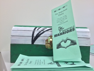 This is Manaals box; staff members can use these slips to start the process of providing a donated item to a student.
