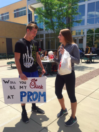 Chris asks Hailey to prom using her love of Chick-Fil-A and clever word play. 