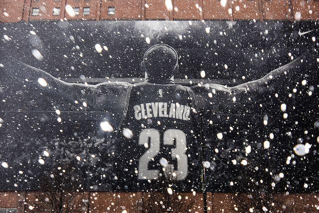 Lebron James looks to bring the first major sports tittle to Cleveland since 1964.