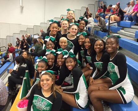 Varsity Cheerleaders Make It to Regionals 2nd Year in a Row