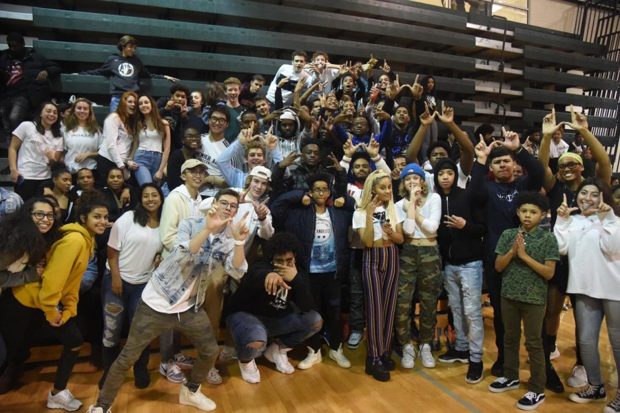 Superfans were in full force at the Rivalry game against TC Williams on Tuesday, December 19th.