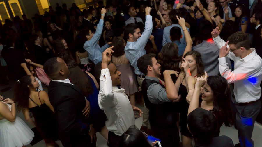 Last year on the dance floor at Homecoming.
