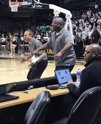 Coach Bentley Gets 300th Career Win with a Little Help from His Friends