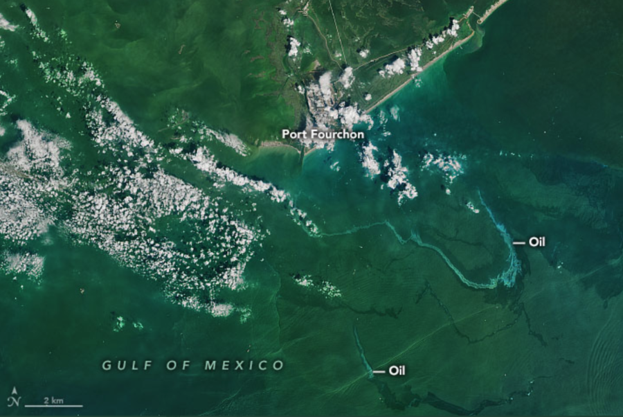 Hurricane Ida left a trail of oil. Federal and state agencies and private companies are working to find and contain leaks in the Gulf of Mexico. 