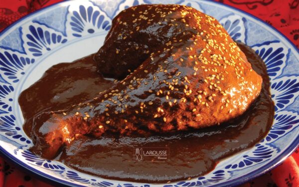 Photo found at laroussecocina.mx. Mole Poblano is a popular dish in Mexico.