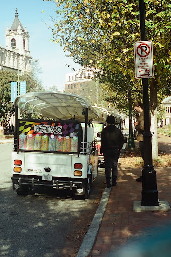 The RVATukTuk open-air electric limos for tours were just one of the many interesting things to see in Richmond.