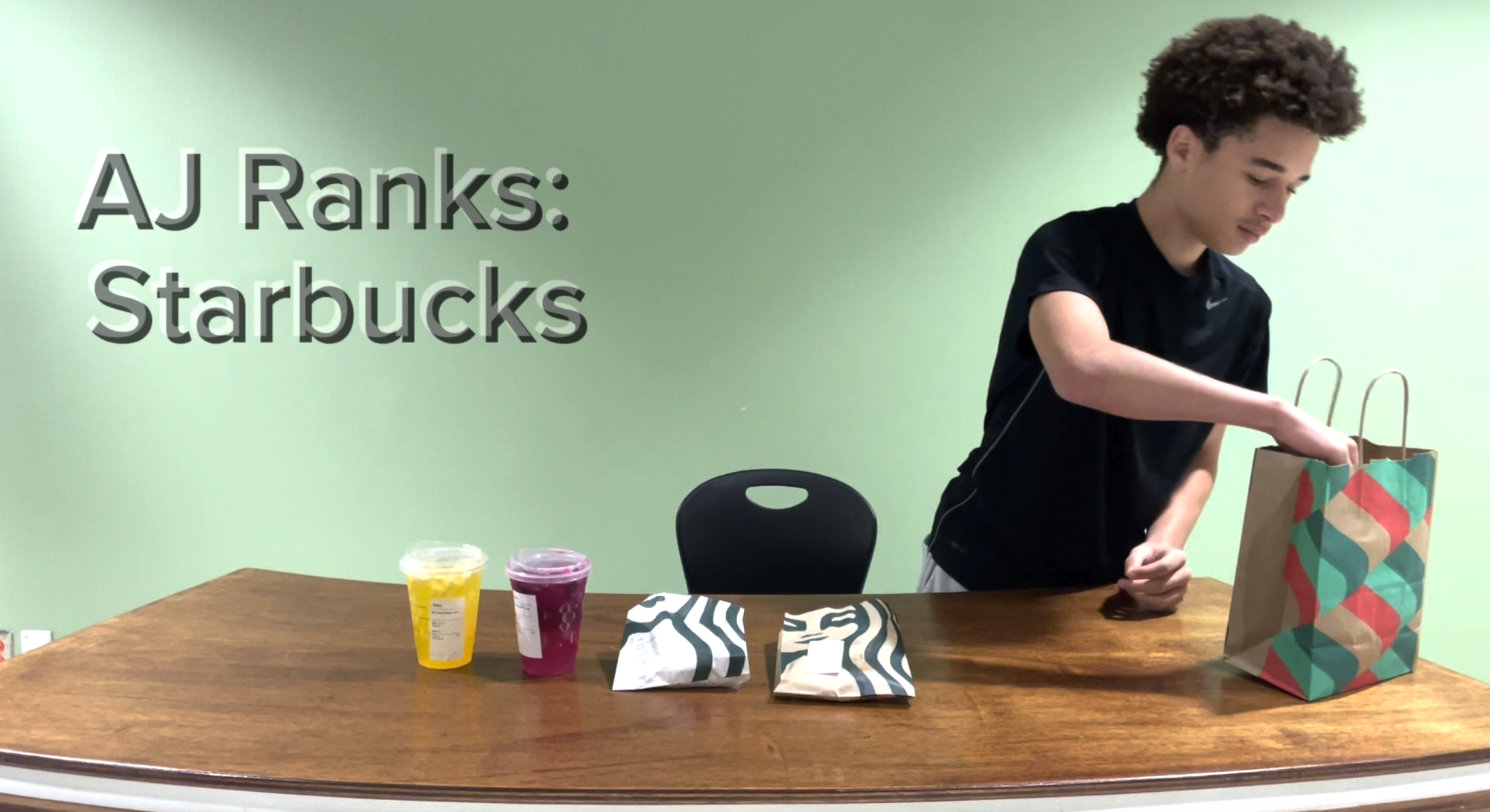 AJ Ranks Stuff from Starbucks