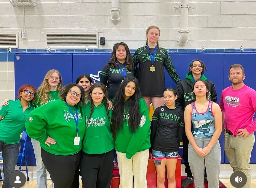 After the La Luchadora Tournament. Photo found on IG @wakewrestling_girls